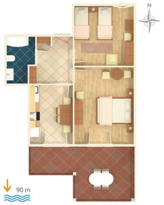 Apartment With Sea View II Stanici المظهر الخارجي الصورة